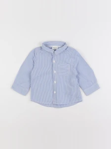 Tape à l'oeil - chemise bleu - 12 mois