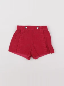 Jacadi - short rouge - 12 mois
