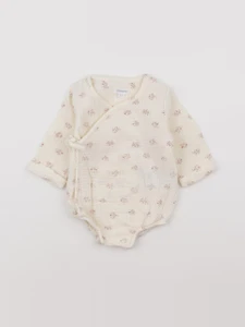 Vertbaudet - combinaison beige - 3 mois