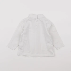 Tape à l'oeil - sous-pull blanc - 12 mois
