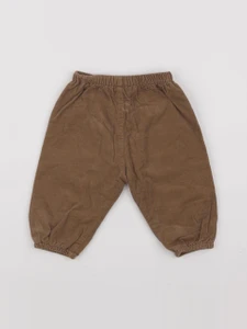 Boutchou - pantalon marron - 9 mois