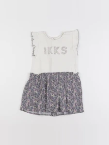 IKKS - robe violet - 2 ans