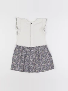 IKKS - robe violet - 2 ans