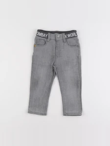 IKKS - jean gris - 12 mois