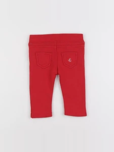 Petit Bateau - pantalon rouge - 3 mois