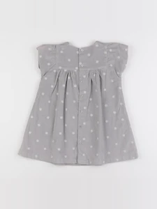 Boutchou - robe gris - 12 mois