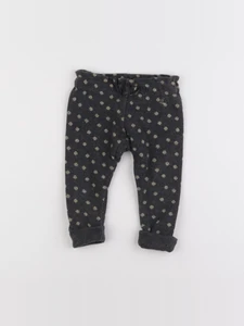 Petit Bateau - legging gris - 6 mois
