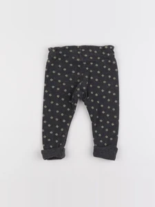 Petit Bateau - legging gris - 6 mois