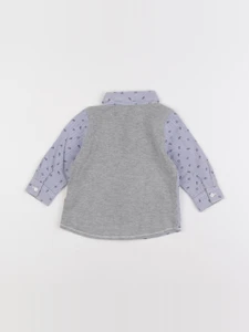 IKKS - chemise bleu - 6 mois