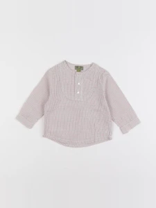 TroiZenfants - blouse blanc, rouge - 6 mois