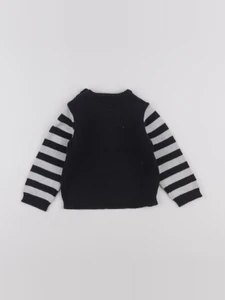 Vertbaudet - pull bleu - 18 mois