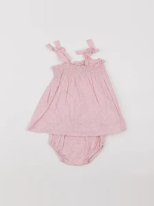 Jacadi - robe rose - 6 mois