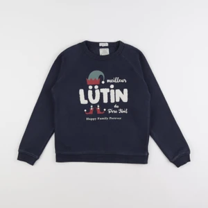 Vertbaudet - sweat bleu - 8 ans