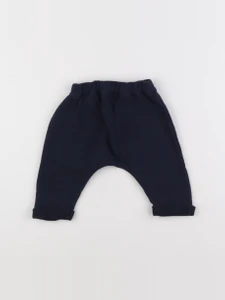 Vertbaudet - sarouel bleu - 3 mois