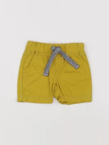 Petit Bateau - short jaune - 3 mois