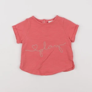 Tape à l'oeil - tee-shirt rose - 3 mois