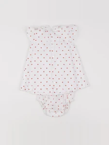 Jacadi - robe blanc - 6 mois