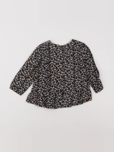 Boutchou - blouse noir - 18 mois