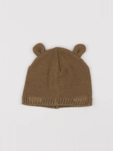 Petit Bateau - bonnet beige, or - 9/18 mois