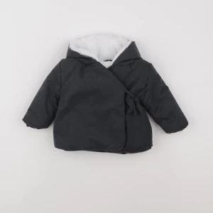 Vertbaudet - veste argent, gris - 9 mois