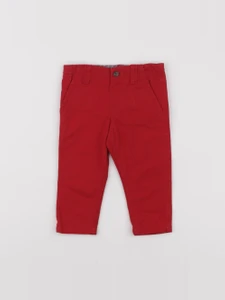 Boutchou - pantalon rouge - 6 mois