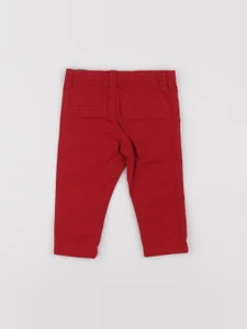 Boutchou - pantalon rouge - 6 mois