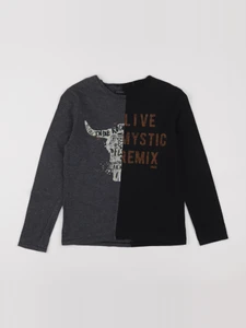 IKKS - tee-shirt noir - 10 ans