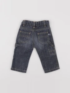 Petit Bateau - jean bleu - 6 mois