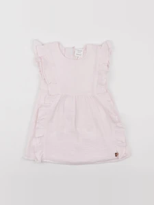 Carrément Beau - robe rose - 12 mois
