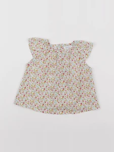 Boutchou - blouse multicolore - 3 mois