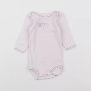 Petit Bateau - body rose - 3 mois