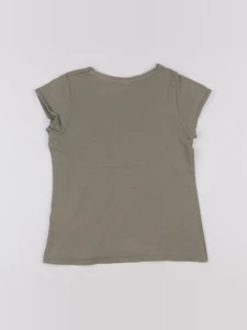 Vertbaudet - tee-shirt vert - 8 ans