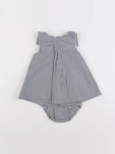 Jacadi - robe bleu - 6 mois