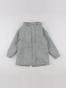 Vertbaudet - manteau vert - 8 ans