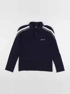 IKKS - polo imprimé au dos bleu - 12 ans