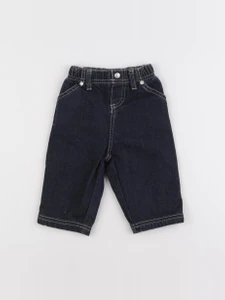 Petit Bateau - jean bleu - 6 mois