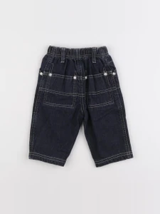 Petit Bateau - jean bleu - 6 mois