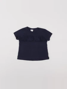 H&M - tee-shirt bleu - 6/9 mois