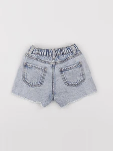 Zara - short bleu - 9/12 mois