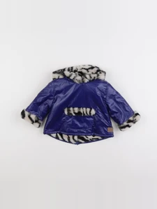 Bonton - veste doublé bleu - 6 mois