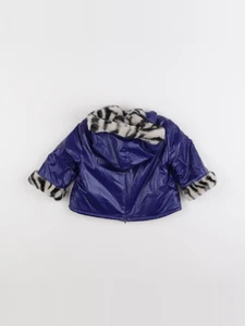 Bonton - veste doublé bleu - 6 mois