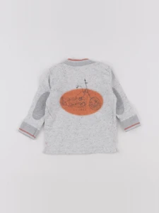 IKKS - tee-shirt gris - 3 mois