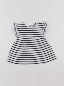Tape à l'oeil - robe bleu - 3 mois