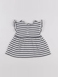 Tape à l'oeil - robe bleu - 3 mois