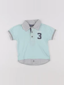 Timberland - polo bleu - 6 mois