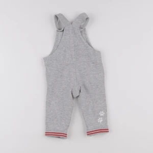 Vertbaudet - salopette gris - 9 mois