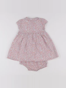 Boutchou - robe orange - 6 mois