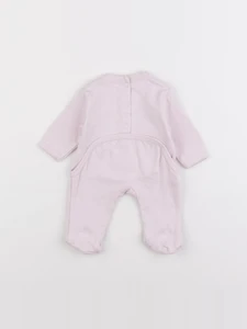Vertbaudet - pyjama coton rose - 0 mois