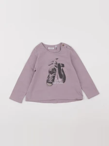 IKKS - tee-shirt violet - 2 ans