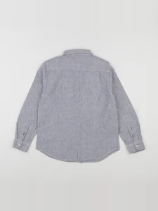 Zara - chemise bleu, blanc - 8 ans